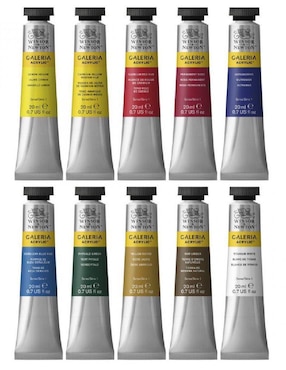 Pintura acrílica Winsor & Newton 10 piezas