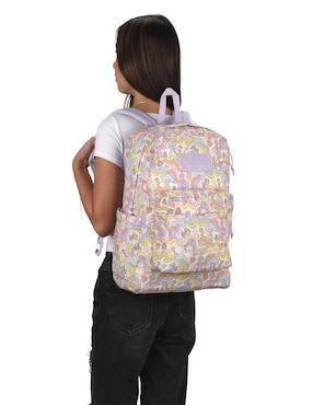 Mochila escolar Jansport Superbreak Plus impermeable unisex