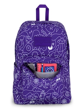Mochila escolar Jansport Superbreak Plus impermeable unisex