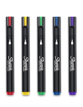 Marcador base agua Sharpie 5 piezas