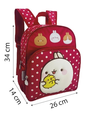 Mochila escolar Molang American Bags Molang And Piu Piu unisex