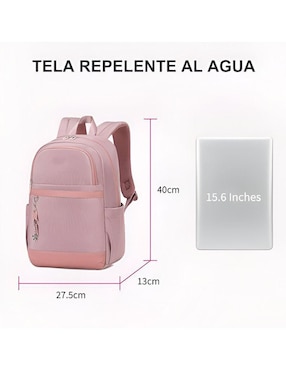 Mochila escolar Likëpink Carrybox impermeable unisex