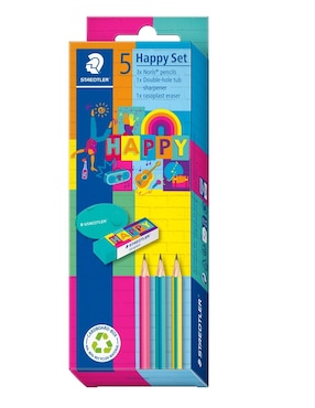 Set Lápiz Staedtler Hexagonal 5 Piezas