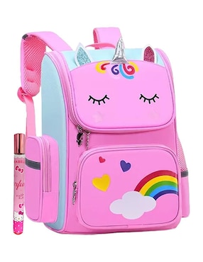 Mochila escolar Likepink Unicornio Brillante impermeable unisex