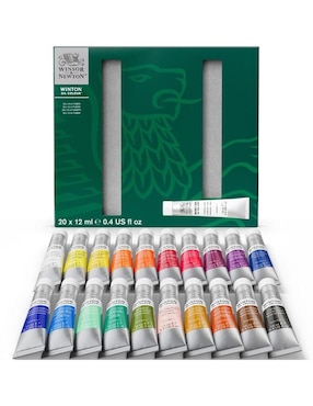 Pinturas óleo Winsor & Newton 20 Piezas