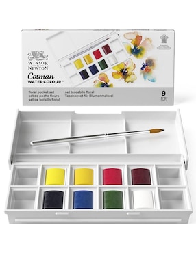 Acuarela Winsor & Newton Cotman 8 Piezas