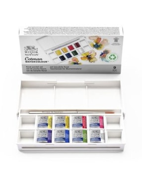 Acuarela Winsor & Newton Cotman 8 piezas