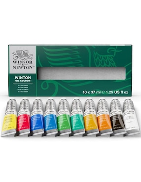 Pinturas óleo Winsor & Newton Winton 10 Piezas