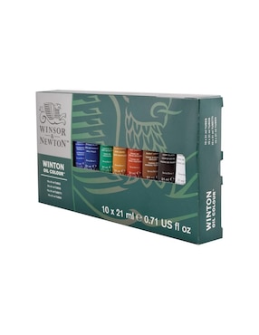 Pinturas óleo Winsor & Newton Winton 10 piezas