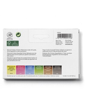 Acuarela Winsor & Newton Cotman 6 piezas