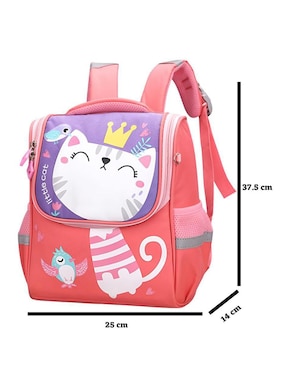 Mochila escolar Likepink Kitty Queen unisex