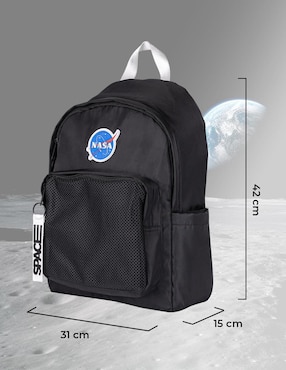 Mochila con portalaptop NASA Techzone impermeable unisex