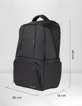 Mochila con portalaptop Techzone impermeable unisex