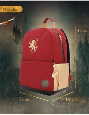 Mochila escolar Gryffindor Yadatex Hogwarts Legacy unisex