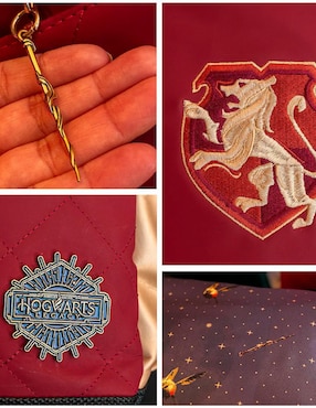 Mochila escolar Gryffindor Yadatex Hogwarts Legacy unisex