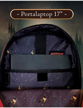 Mochila escolar Gryffindor Yadatex Hogwarts Legacy unisex
