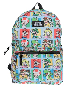 Mochila Escolar Super Mario Nintendo