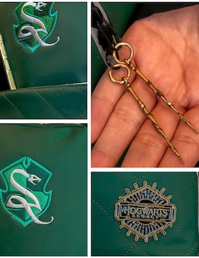 Mochila escolar Slytherin Yadatex Hogwarts Legacy unisex