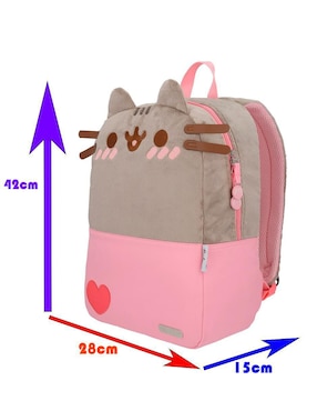 Mochila escolar Pusheen Keepack Pusheen The Cat unisex