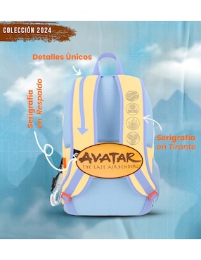 Mochila escolar Aang Common Nation Avatar unisex