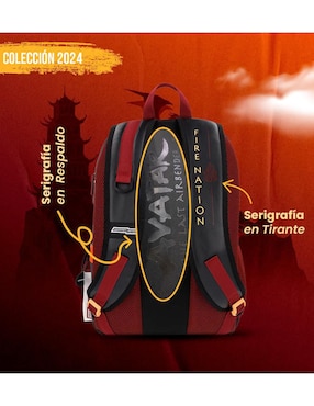 Mochila escolar Zuko Common Nation Avatar unisex