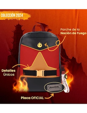 Mochila escolar Zuko Common Nation Avatar unisex