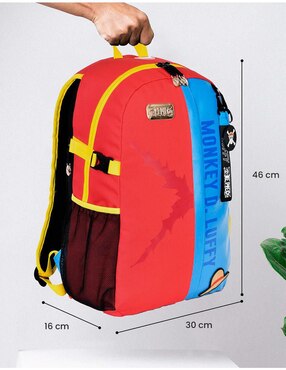 Mochila escolar Monkey D. Luffy Common Nation One Piece unisex