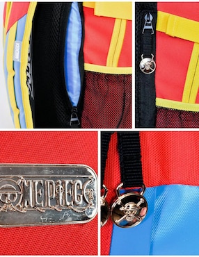 Mochila escolar Monkey D. Luffy Common Nation One Piece unisex