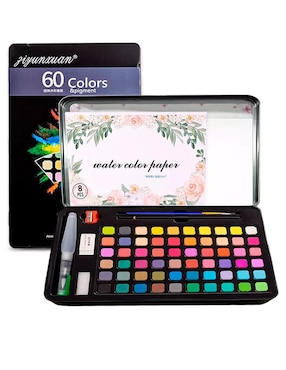 Acuarela Likepink 60 piezas