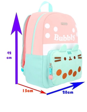 Mochila escolar Pusheen Keepack Pusheen The Cat unisex