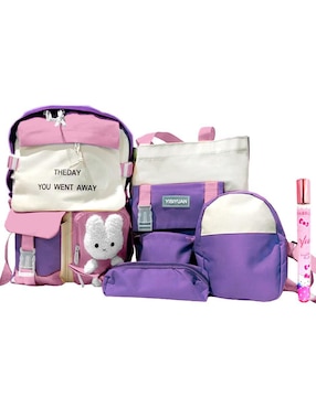 Set Mochila Escolar Likepink Schoolpink