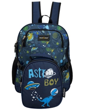 Set Mochila Escolar Astronauta Peak Tour Dino-Space