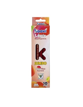 Lápiz de color Koovi triangular 10 piezas