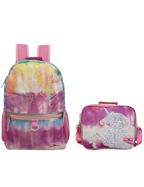 Set Mochila Escolar Unicornio Peak Tour