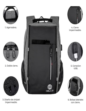 Mochila escolar Dolce unisex