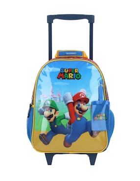 Mochila Escolar Mario Bros Chenson Fiant