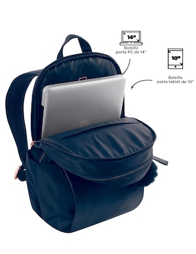 Mochila con portalaptop Totto Adelaide unisex