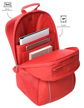 Mochila con portalaptop Totto Klass unisex