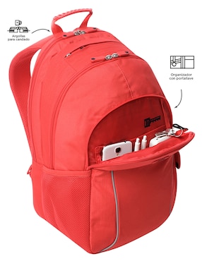 Mochila con portalaptop Totto Klass unisex