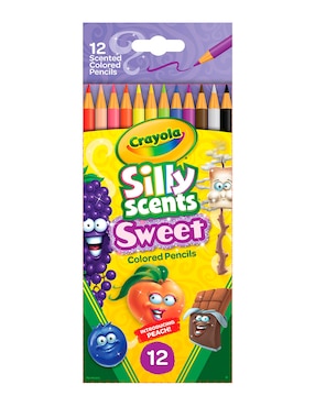 Set Lápices Crayola Silly Scents Sweet 12 Piezas