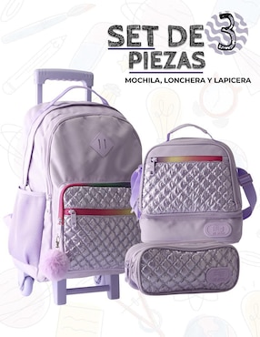 Set mochila escolar Us Urban Elegante unisex