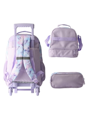 Set mochila escolar Us Urban Mariposa unisex
