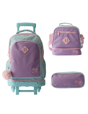 Set Mochila Escolar Us Urban Lisa