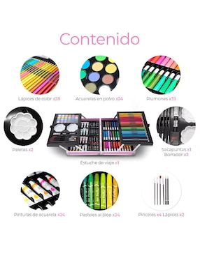 Set lápices Wünd 145 piezas