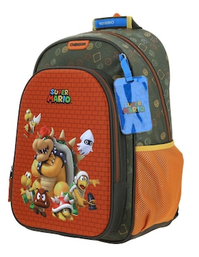 Mochila escolar Mario Bros Chenson Thorin unisex