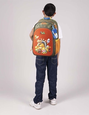 Mochila escolar Mario Bros Chenson Thorin unisex