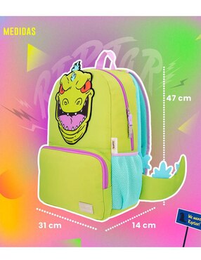 Mochila casual Reptar Keepack Rugrats unisex