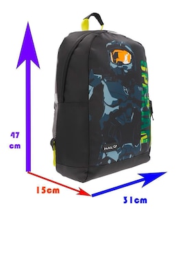 Mochila escolar Spartan Grenadier Keepack Halo