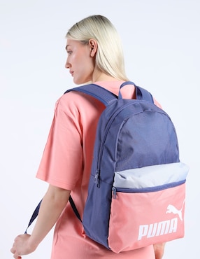 Mochila escolar Puma Phase Color Block unisex