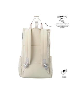 Mochila con portalaptop Totto Ambar unisex